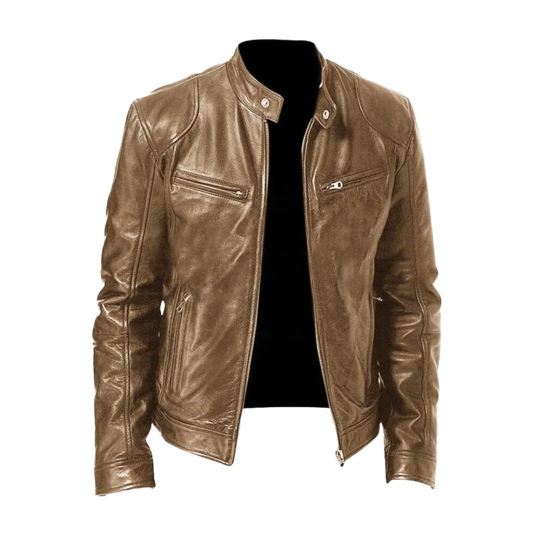 CASUAL LEATHER JACKET