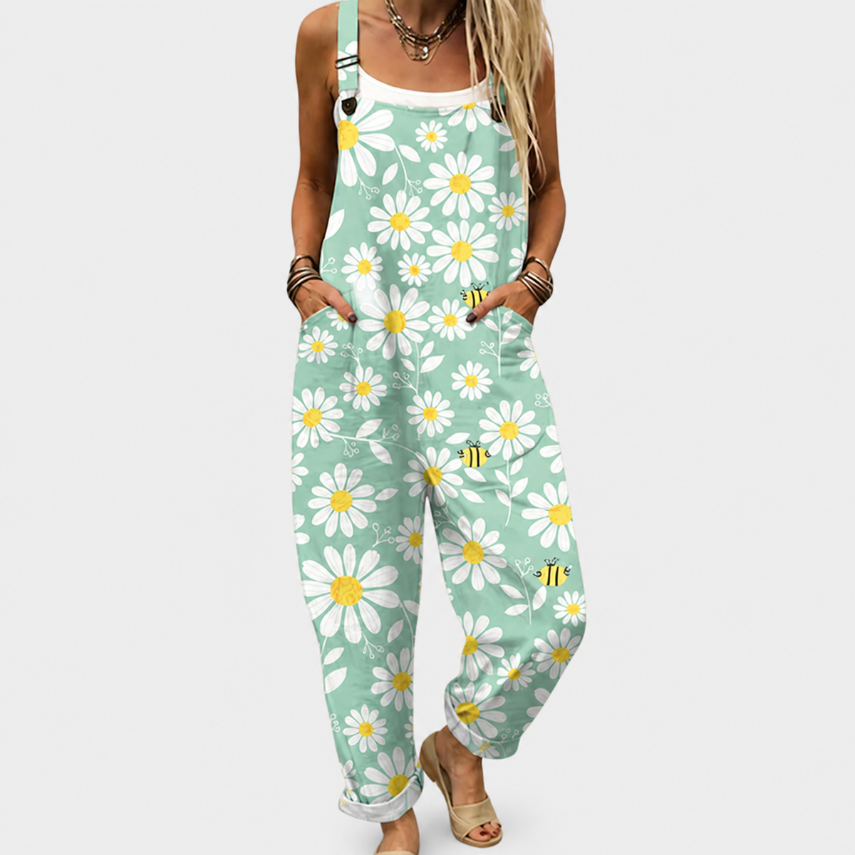 Salopette Stampata Confortevole – Print 23