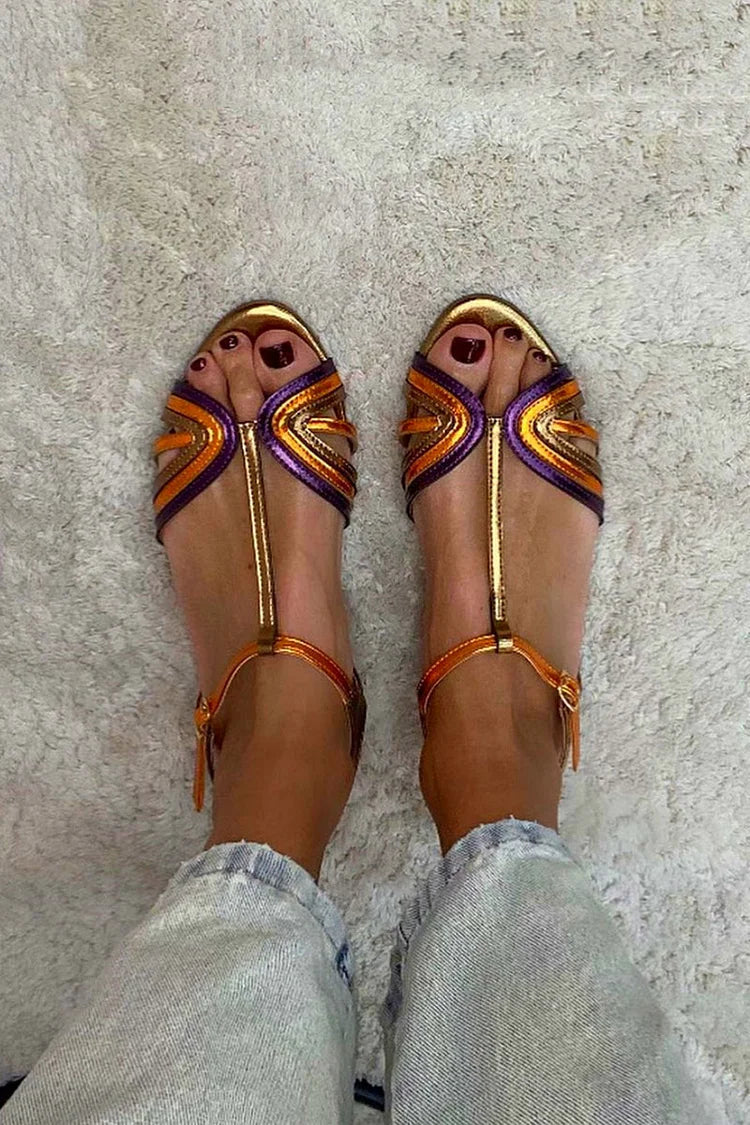 VIVIANA SUMMER COLOR SANDALS