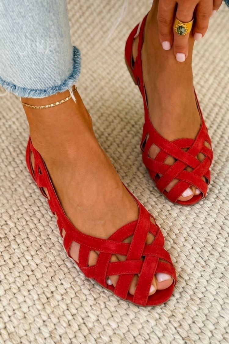 CATERINA WOVEN SUMMER VIBRANCE SANDALS
