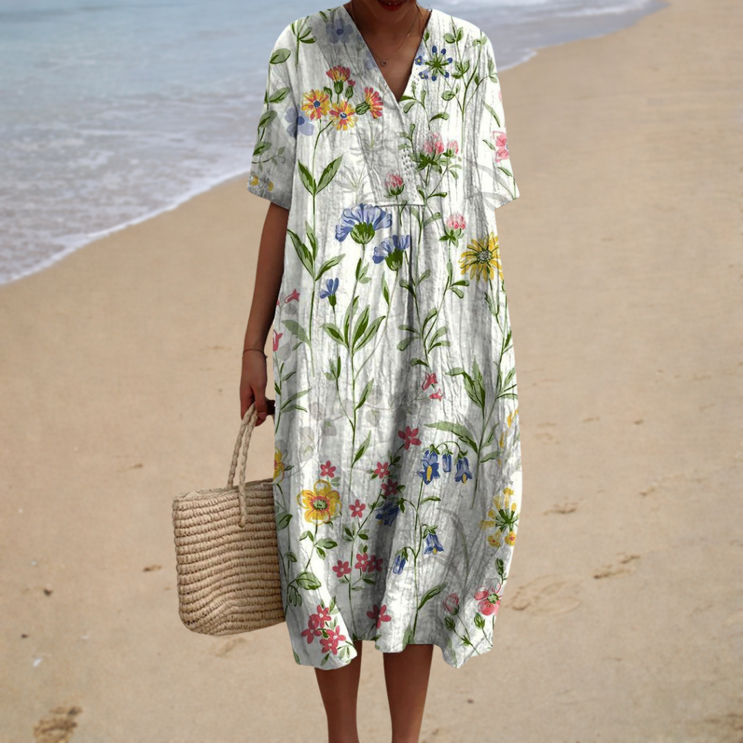 COMFY SUMMER DRESS - FLORAL