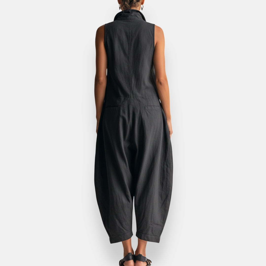 SLEEVELESS JUMPSUIT