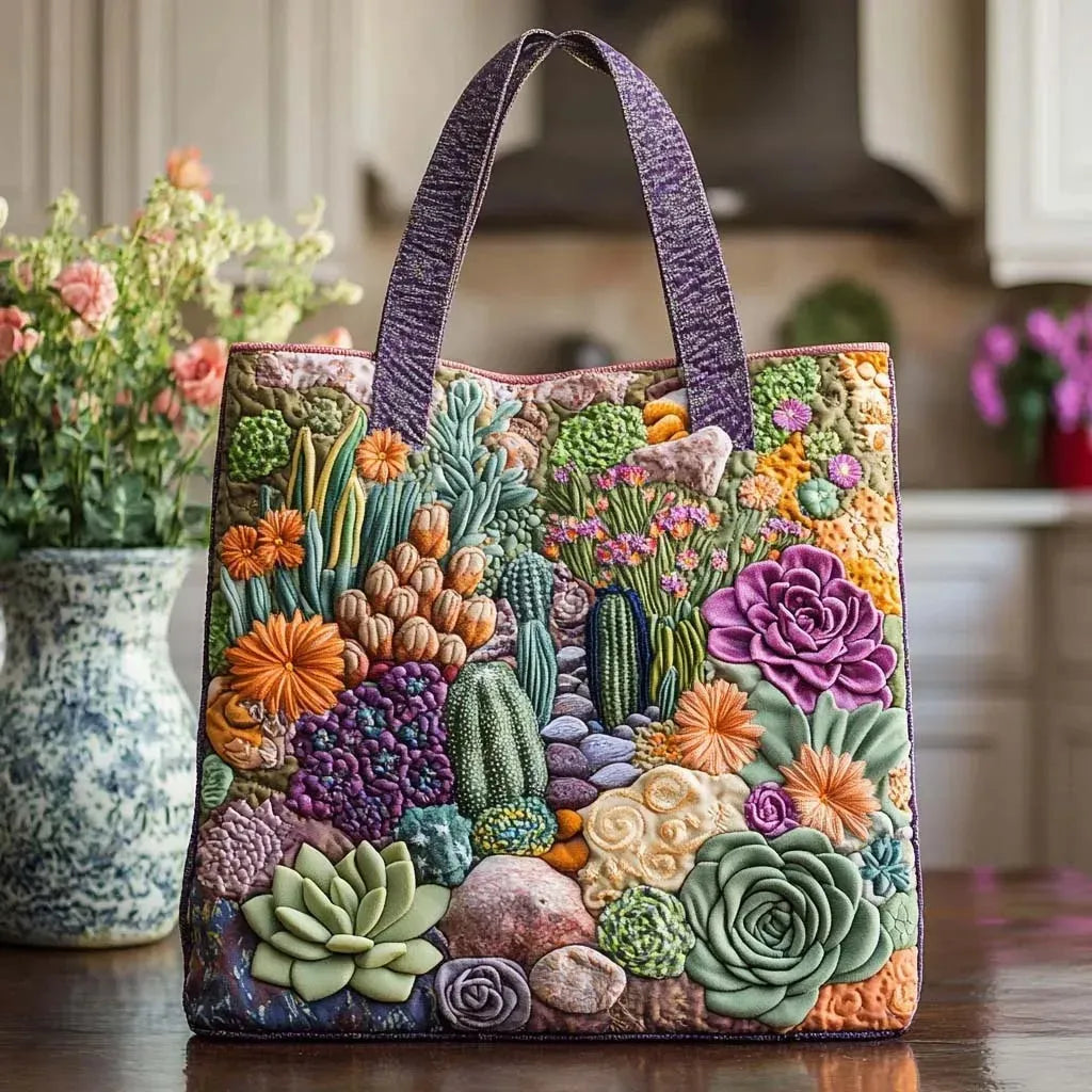 SUCCULENT GARDEN TOTE BAG