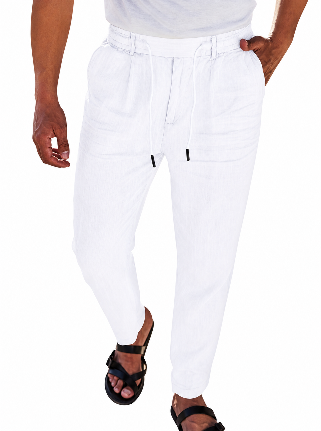 SUMMER LINEN PANTS