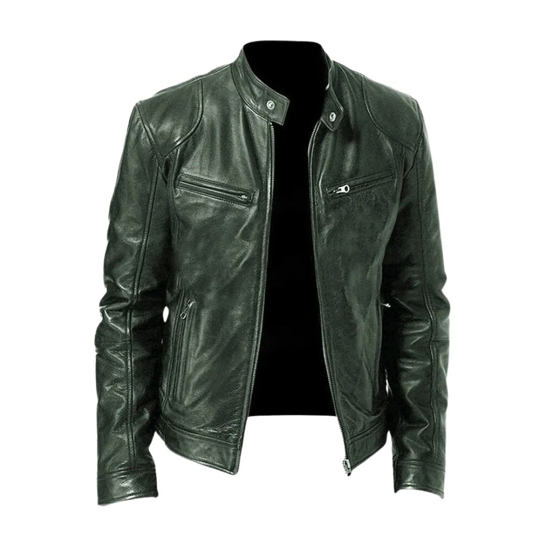 CASUAL LEATHER JACKET