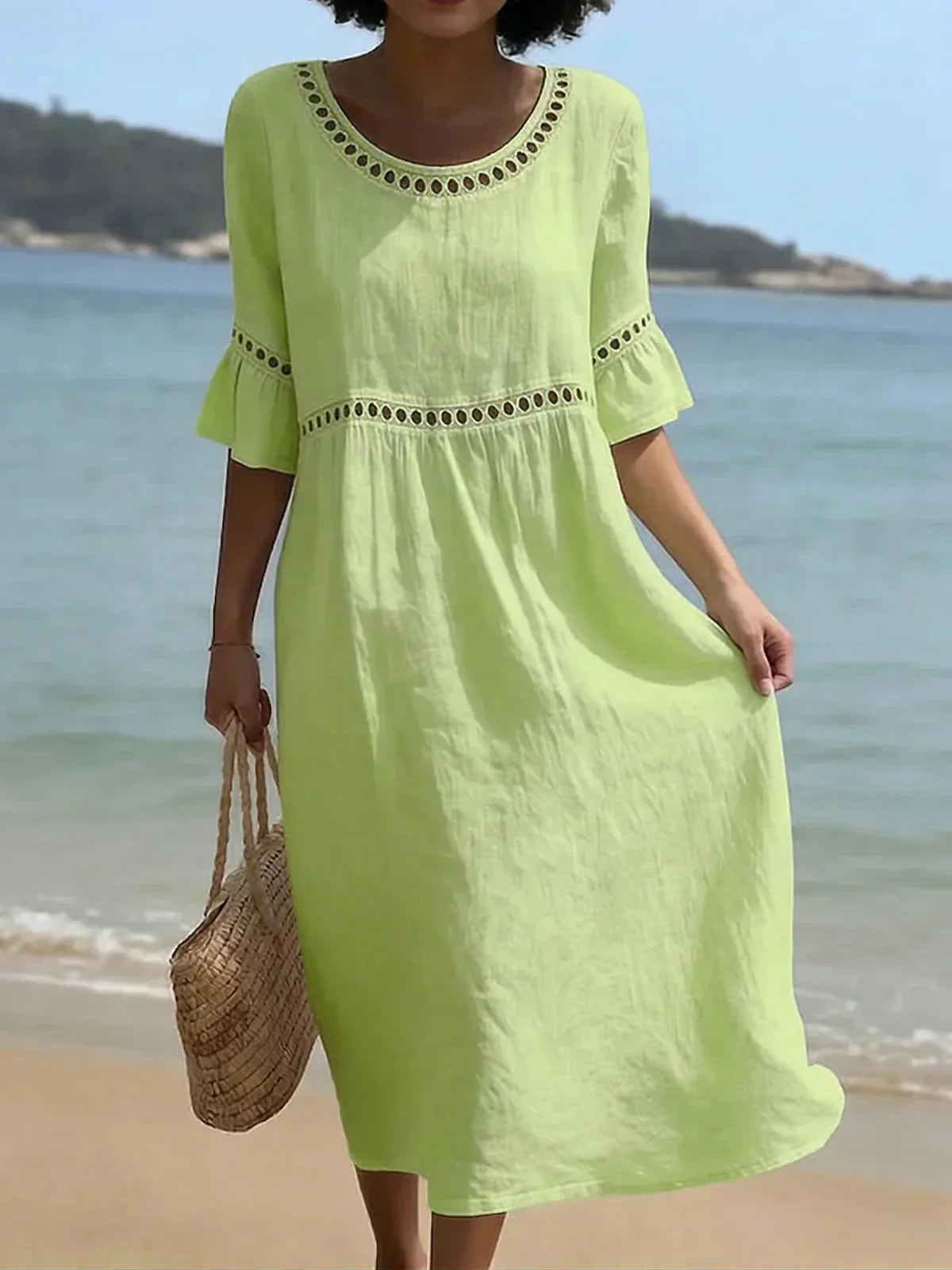 ELENORA FLATTERING MAXI DRESS
