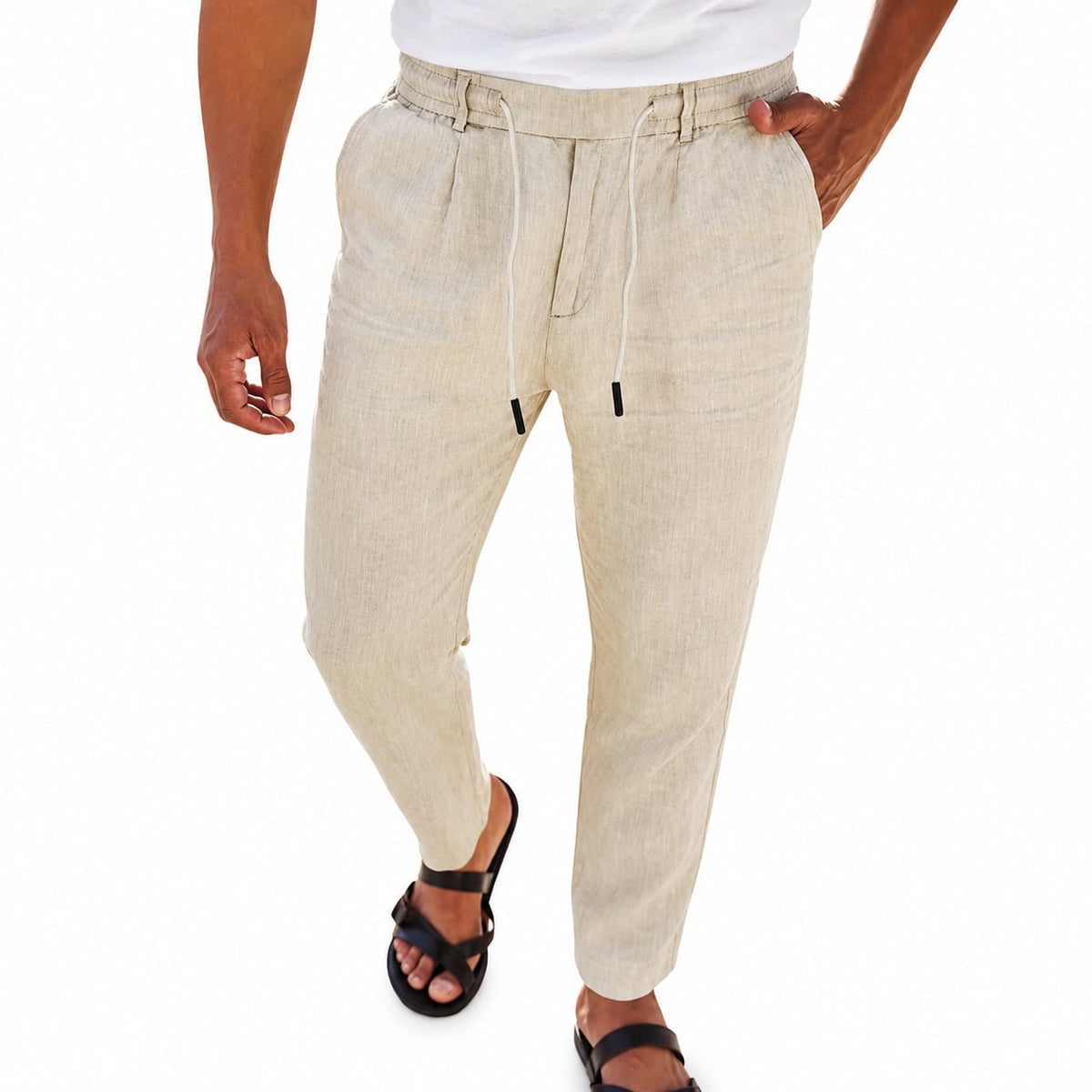 SUMMER LINEN PANTS