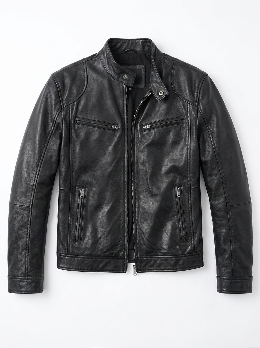 CASUAL LEATHER JACKET