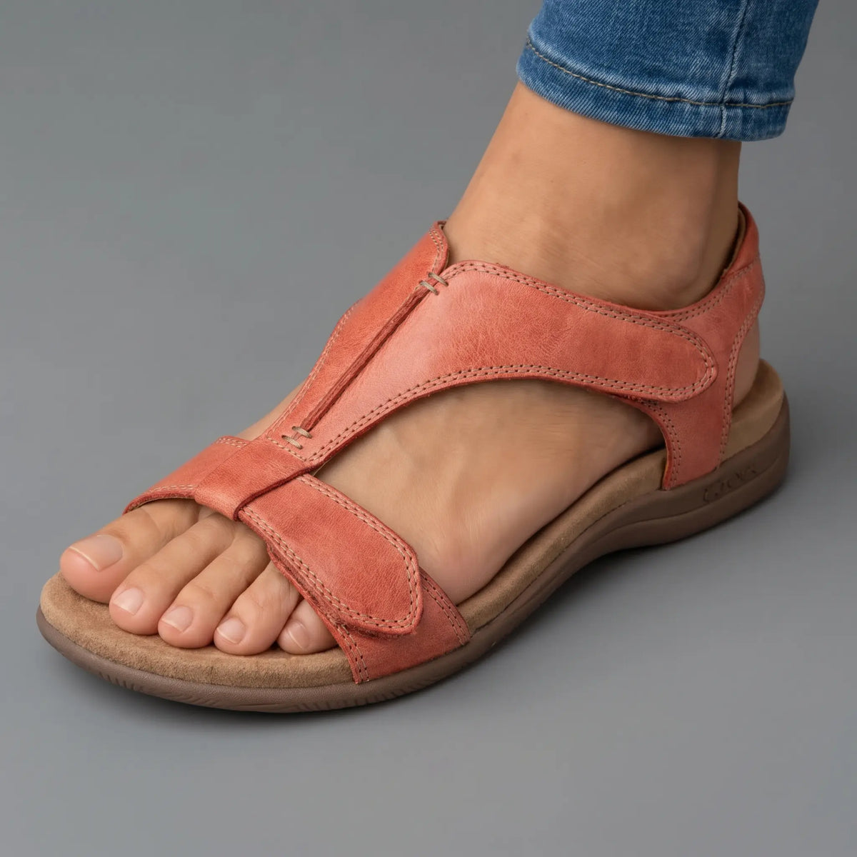 LARA ERGONOMIC COMFORT SANDALS - MULTI-STRAP