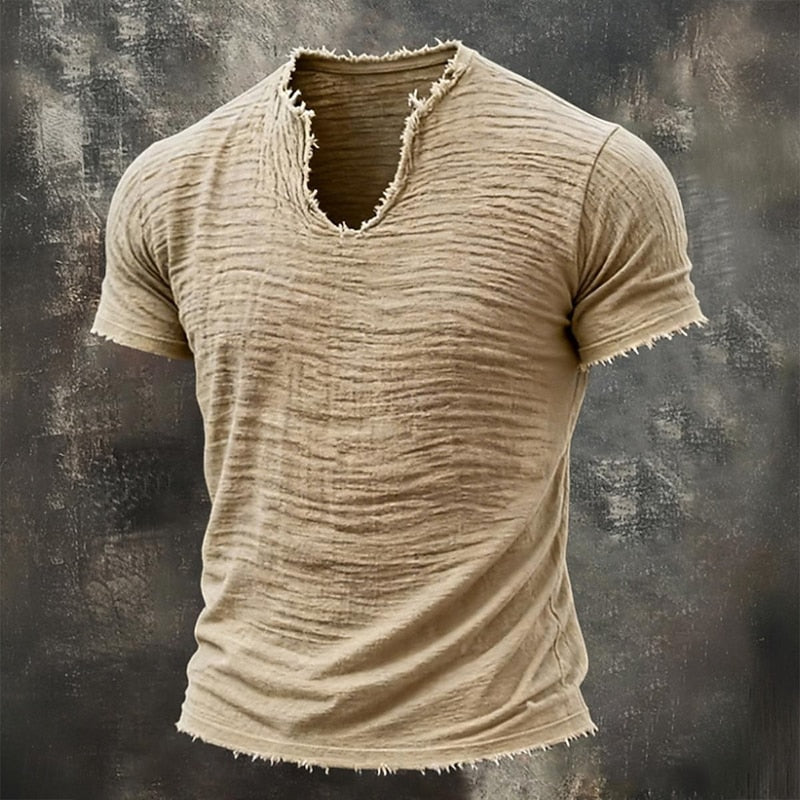 VINTAGE V-NECK T-SHIRT