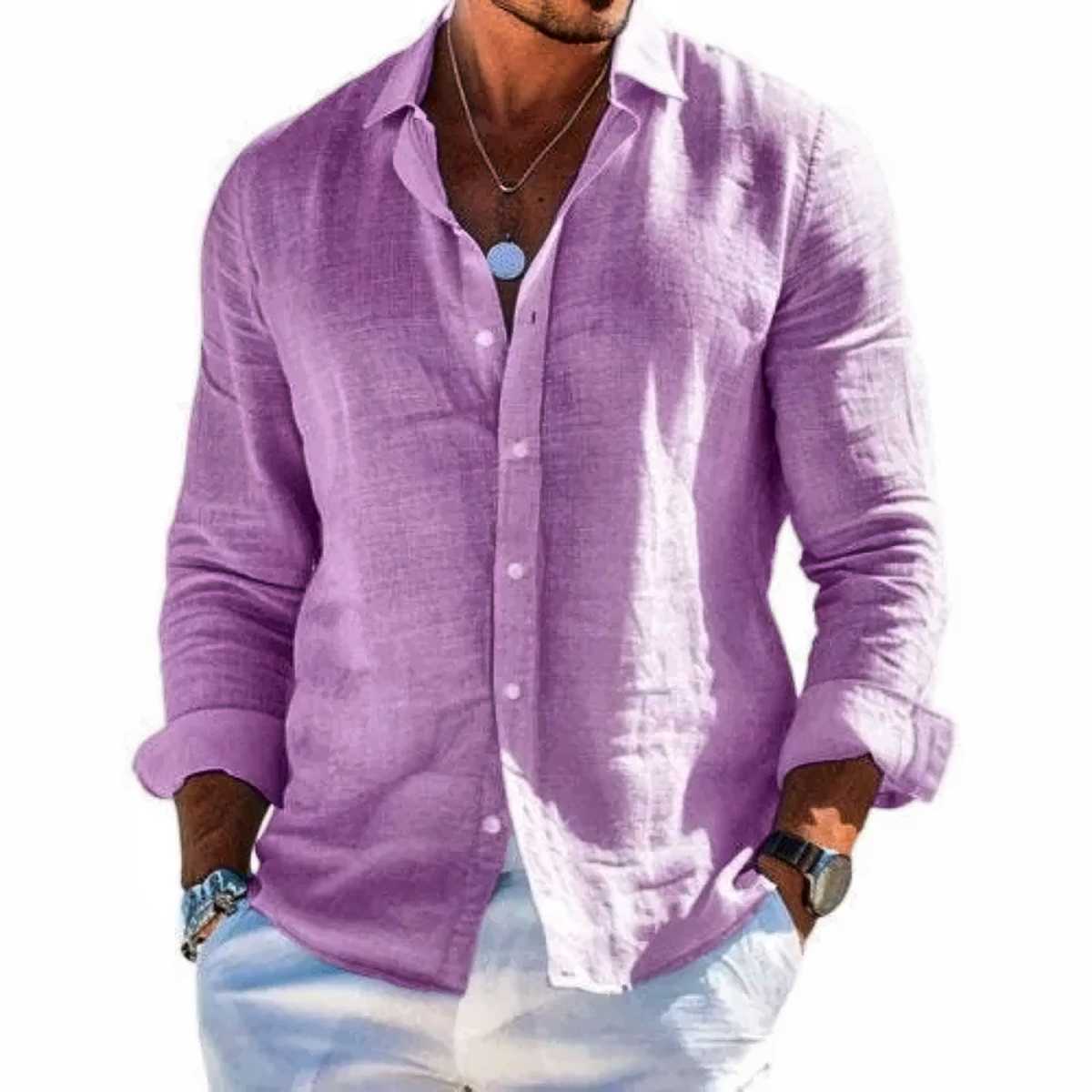 SUMMER LINEN SHIRT