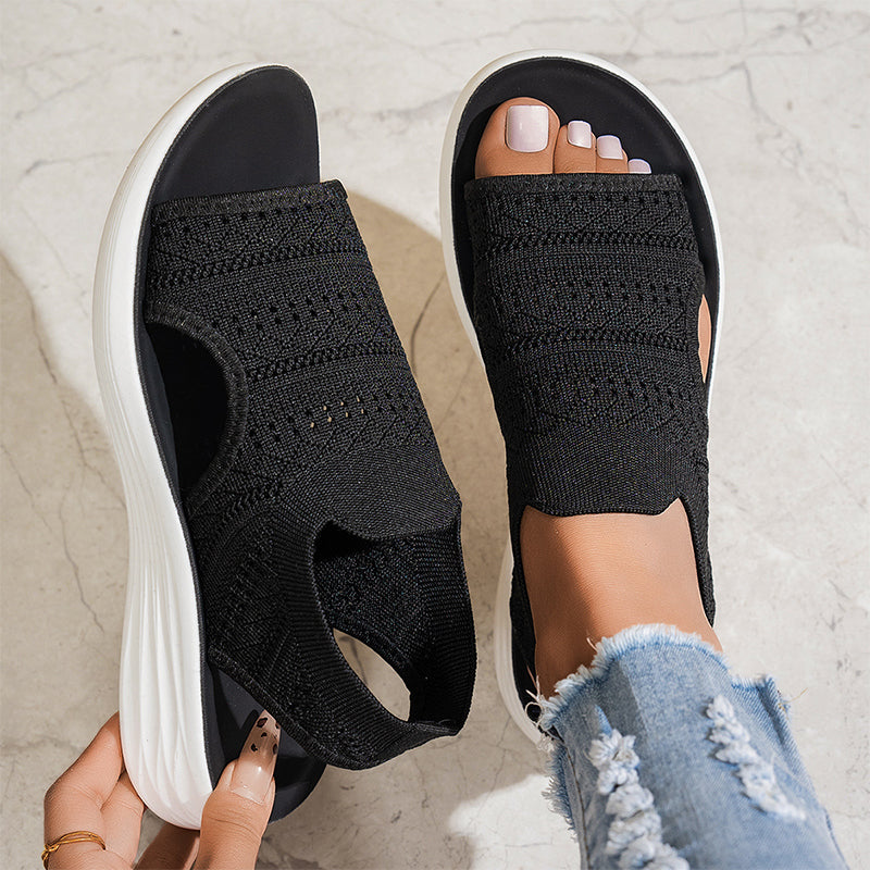 ANNE PLATFORM SANDALS