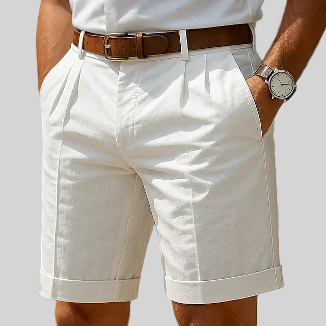 PLEATED SUMMER SHORTS