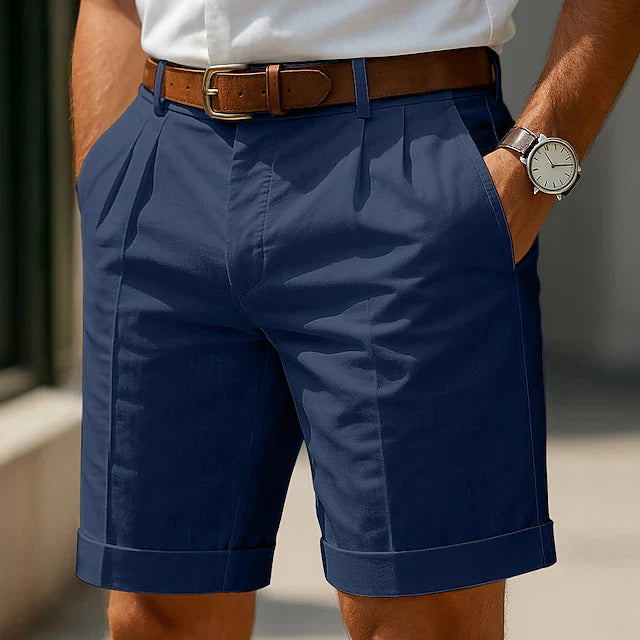 PLEATED SUMMER SHORTS