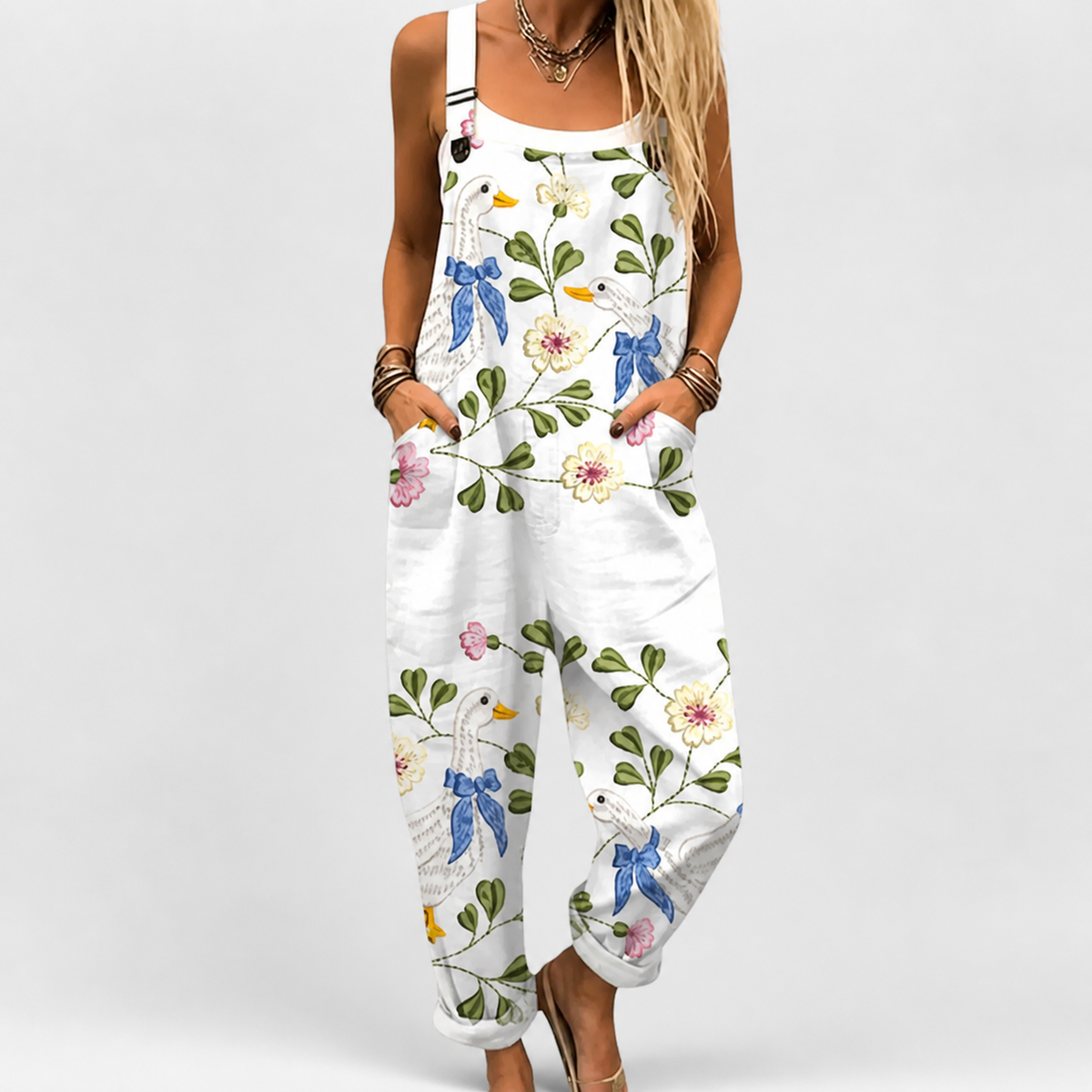Salopette Stampata Comoda – Print 12