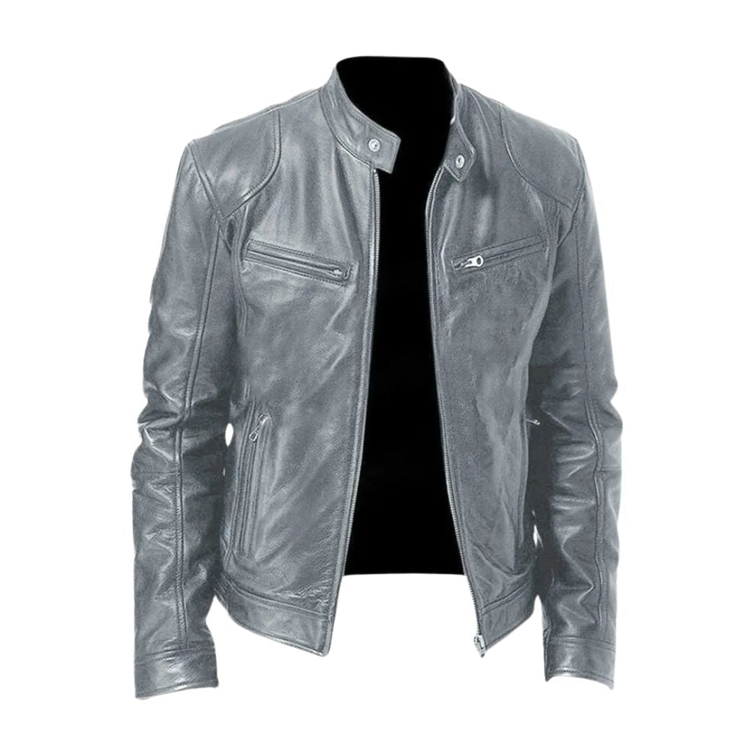 CASUAL LEATHER JACKET