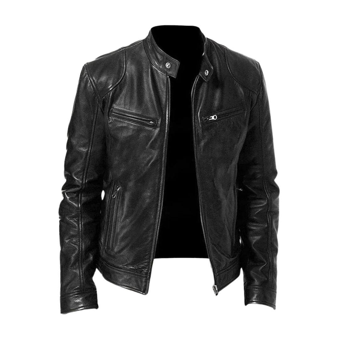 CASUAL LEATHER JACKET