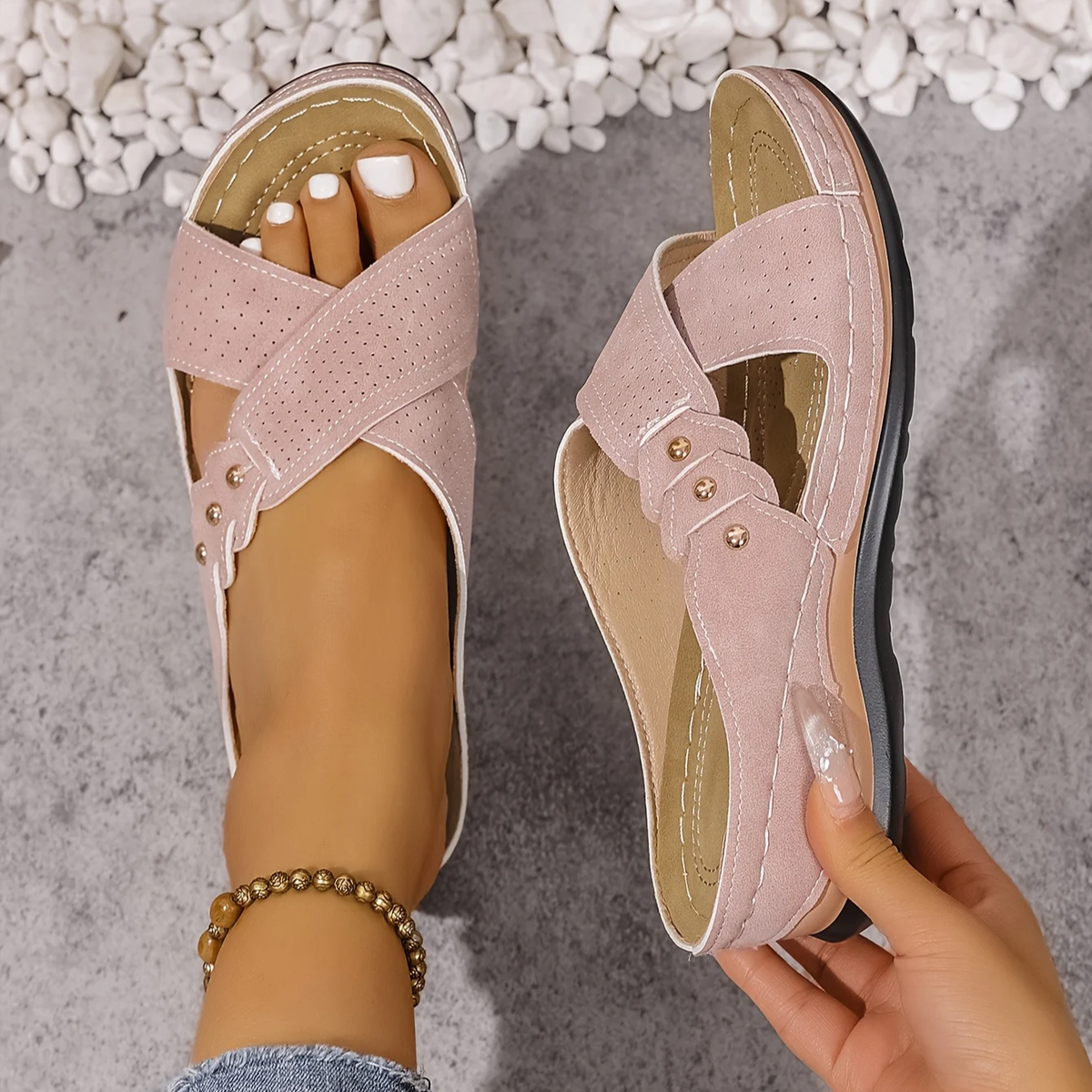WEDGE COMFORT SANDALS