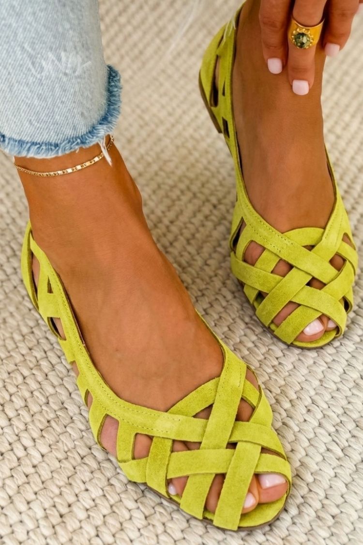CATERINA WOVEN SUMMER VIBRANCE SANDALS