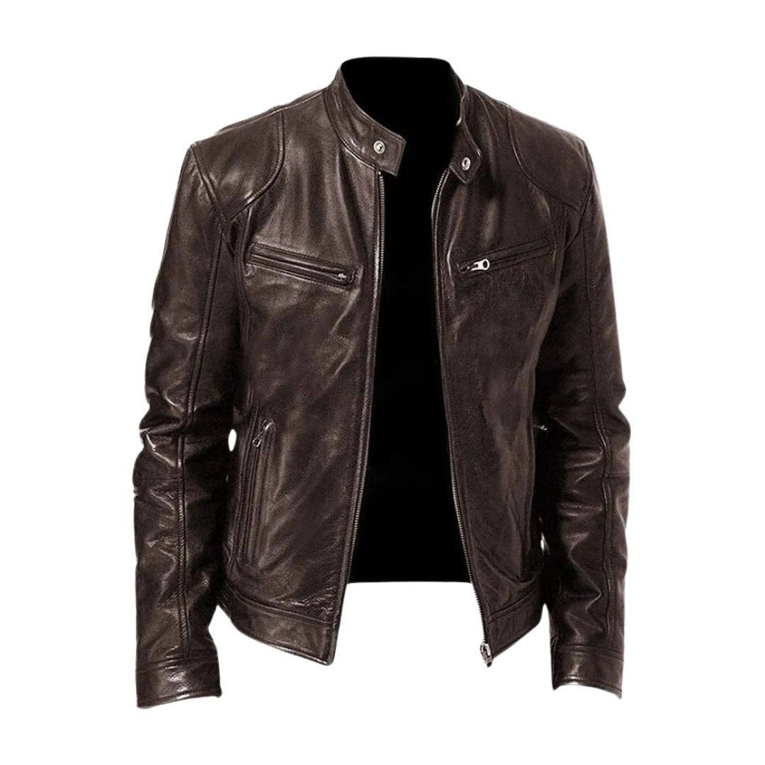 CASUAL LEATHER JACKET
