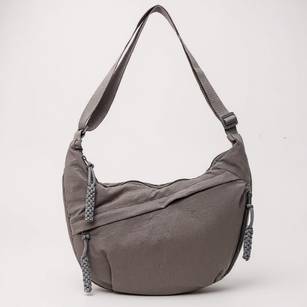 GREY SHOULDER BAG