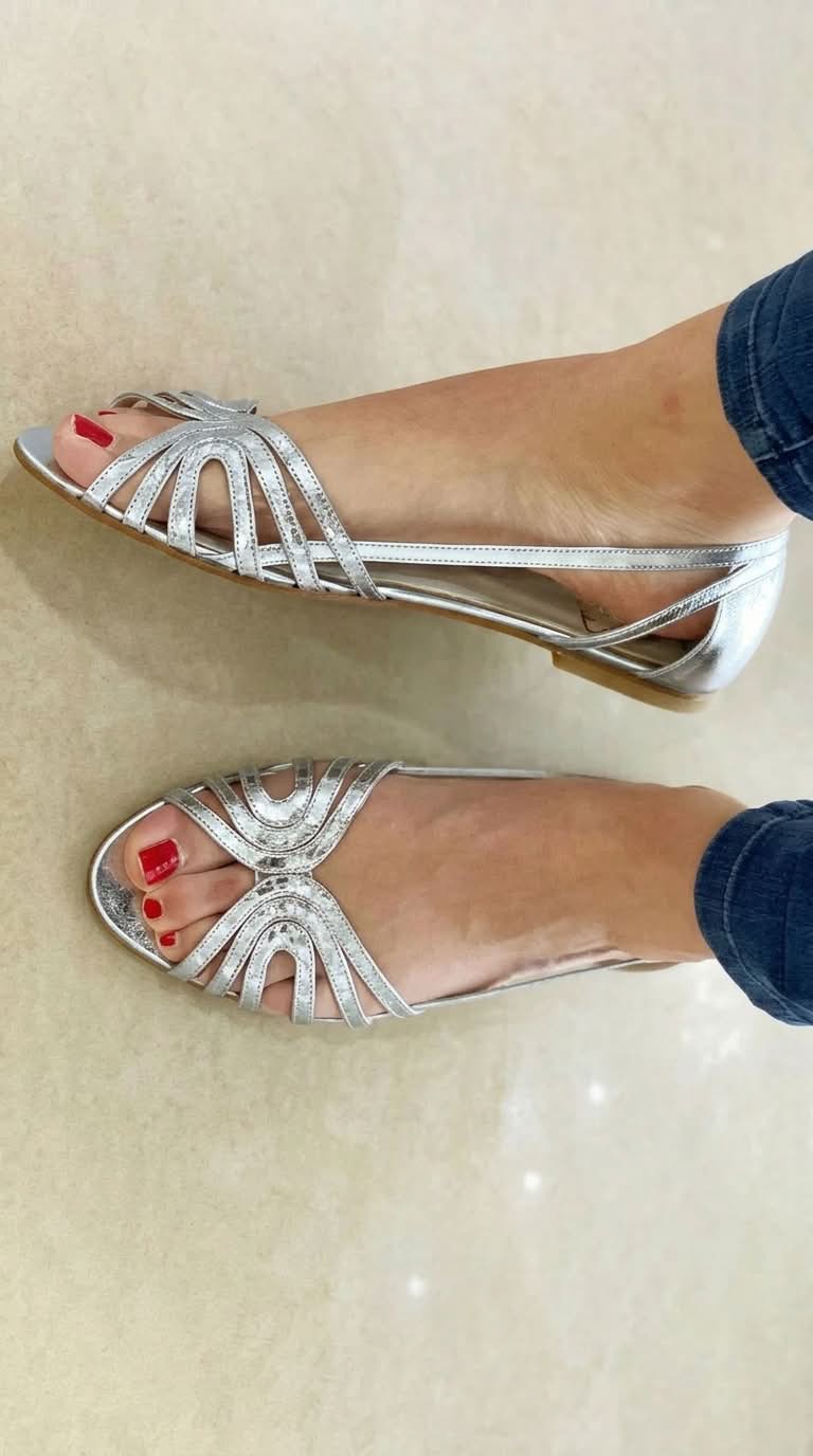 ELEONORA GOLD SUMMER GLOW SANDALS