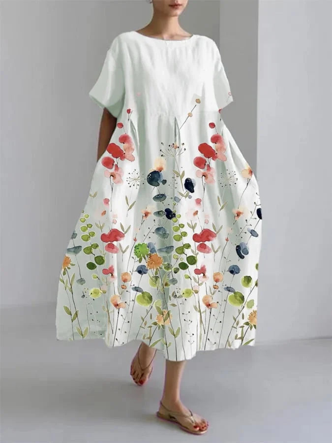 FLERETI FLORAL SUMMER DRESS