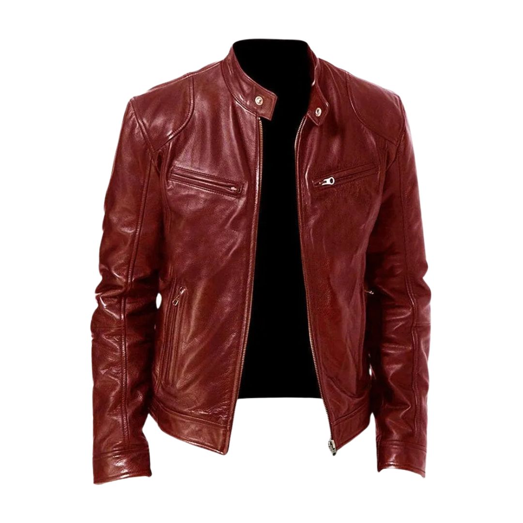 CASUAL LEATHER JACKET