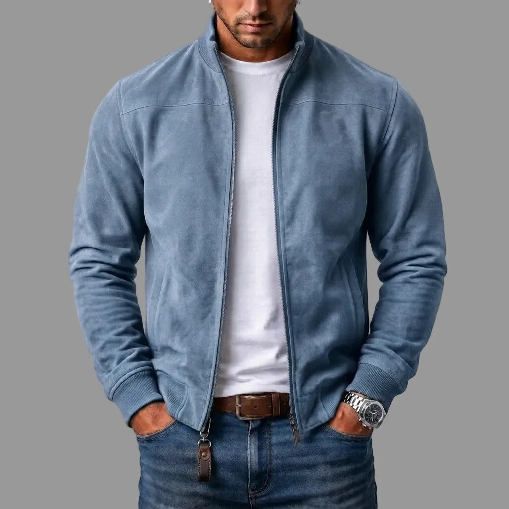 Corrado | Suede Bomber