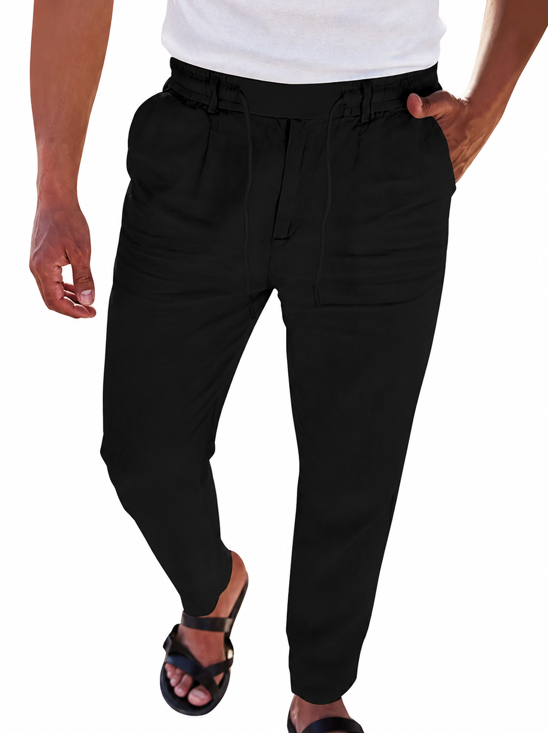 SUMMER LINEN PANTS