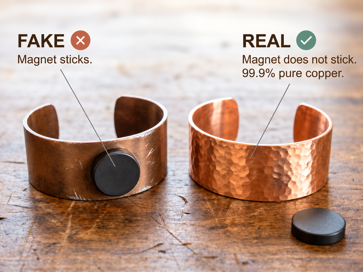 MOST "COPPER" JEWELRY SOLD ONLINE ISN'T COPPER