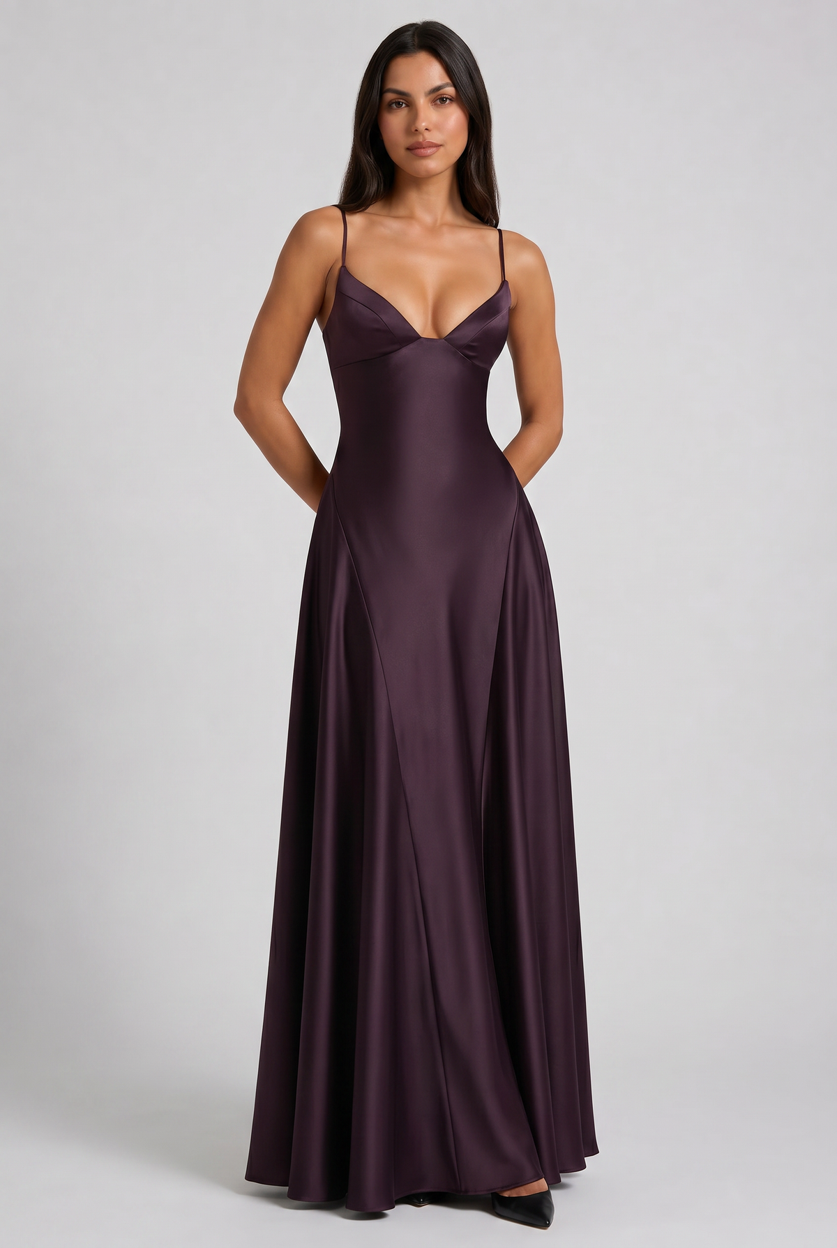CORAINA CHAMPAGNE DRESS