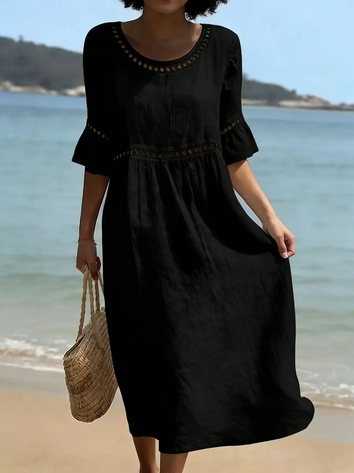 ELENORA FLATTERING MAXI DRESS