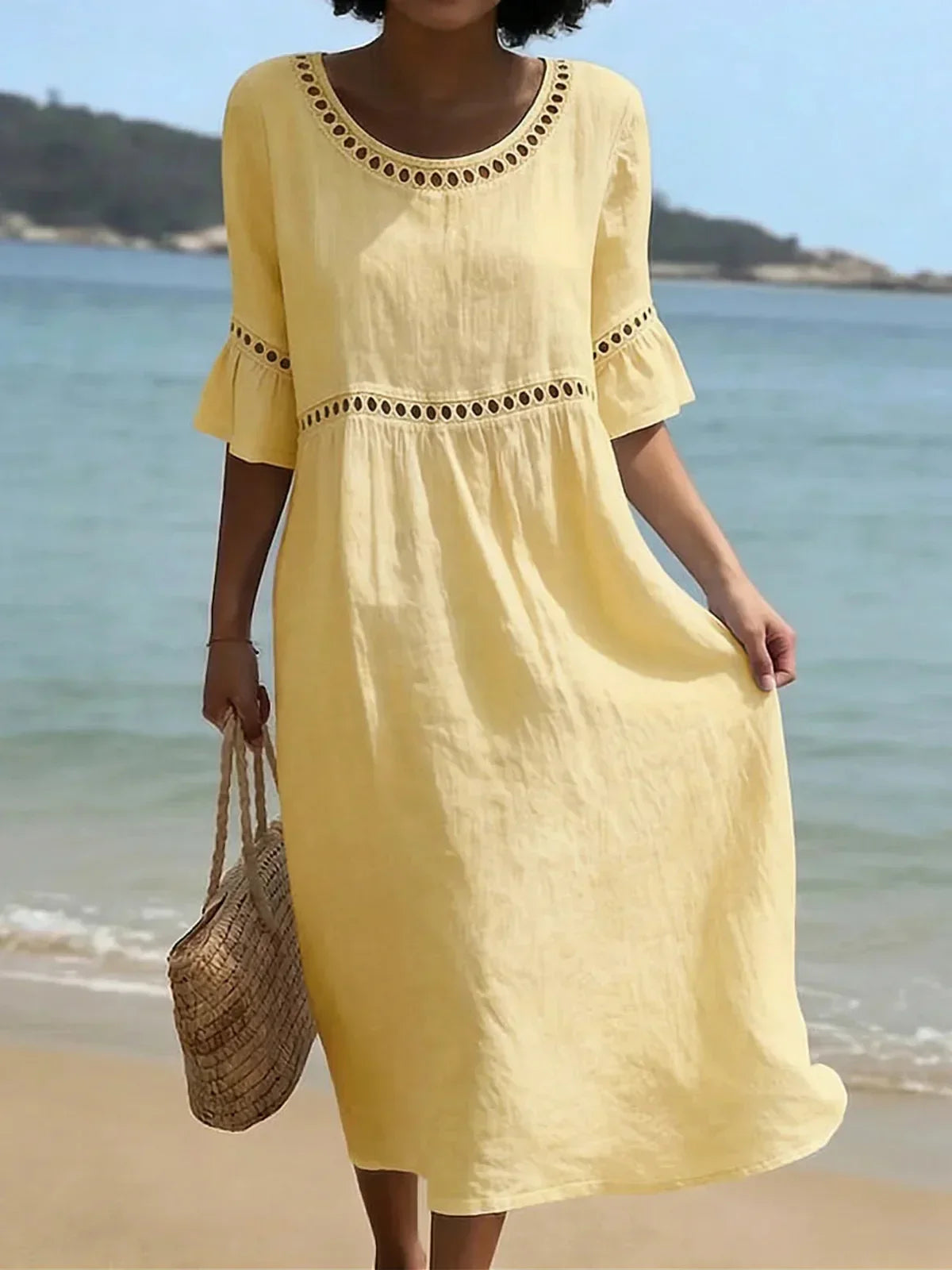 ELENORA FLATTERING MAXI DRESS