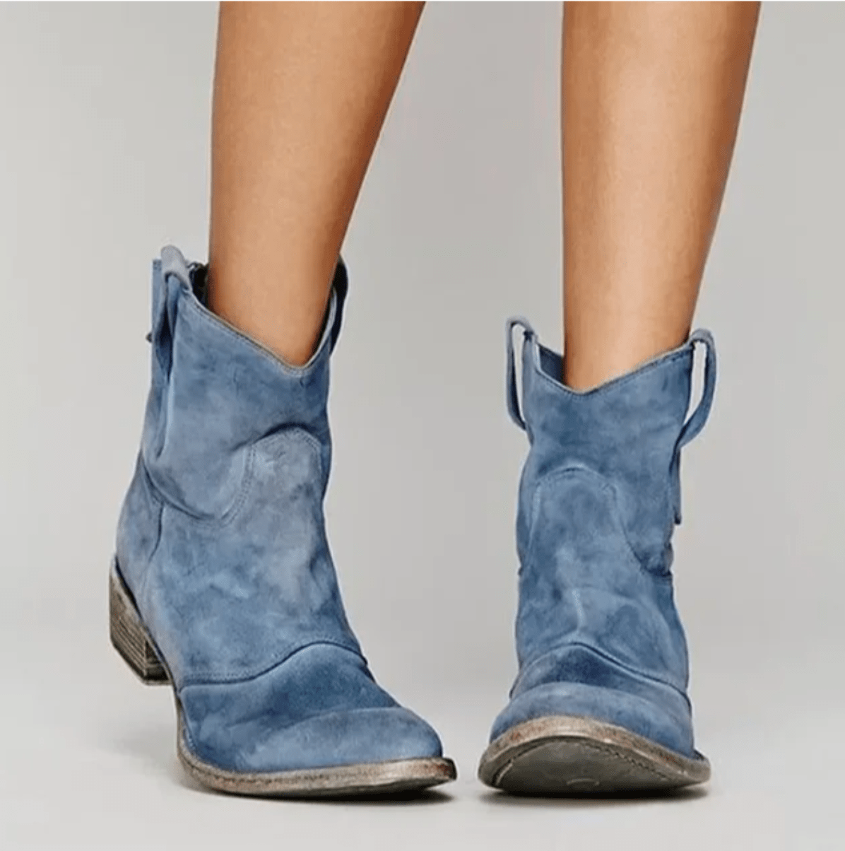 CHARLOTTE SUEDE ANKLE BOOTS