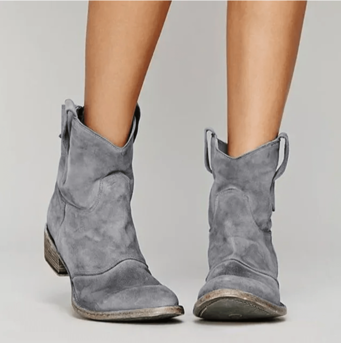 CHARLOTTE SUEDE ANKLE BOOTS