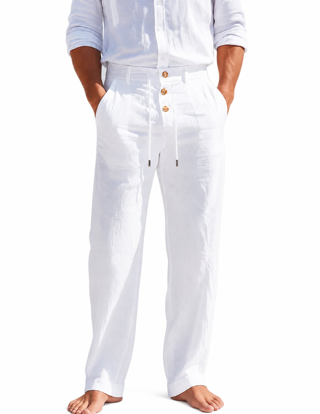 ELEGANT LINEN PANTS