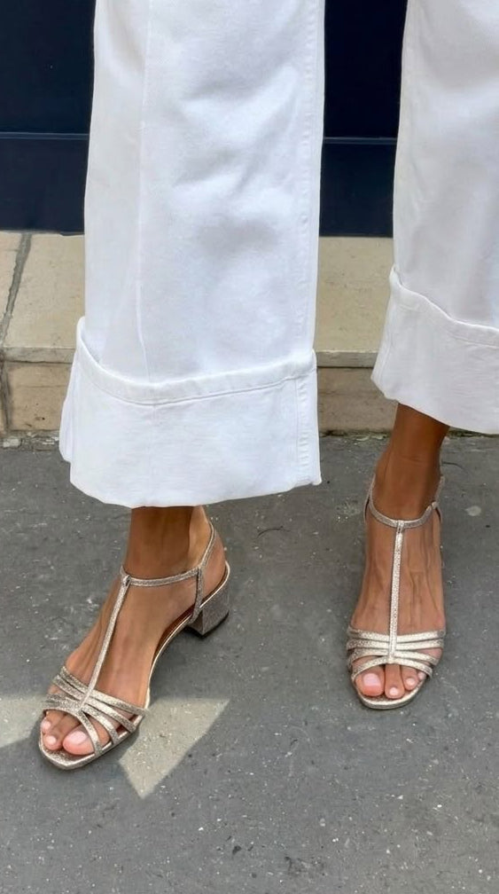 ALLEGRA GOLD EVERYDAY ELEGANCE SANDALS