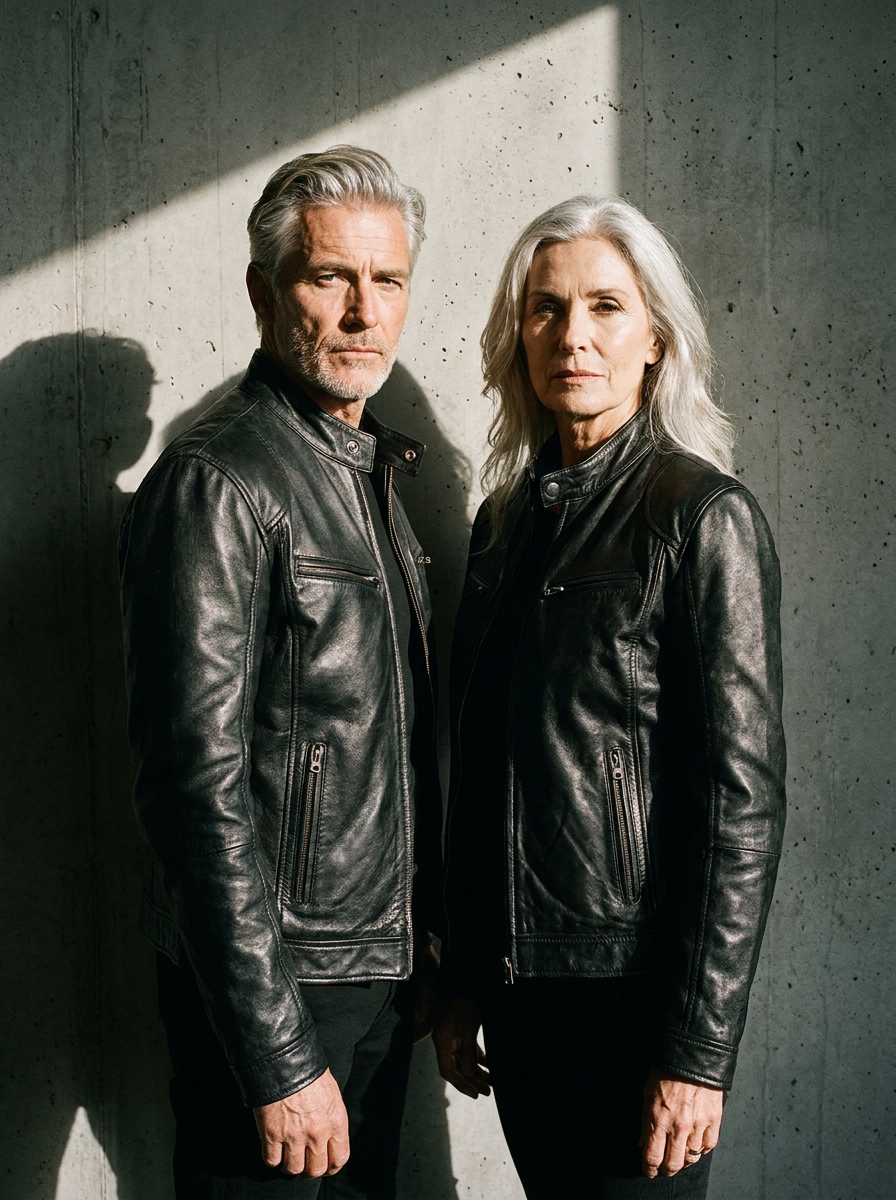 CASUAL LEATHER JACKET