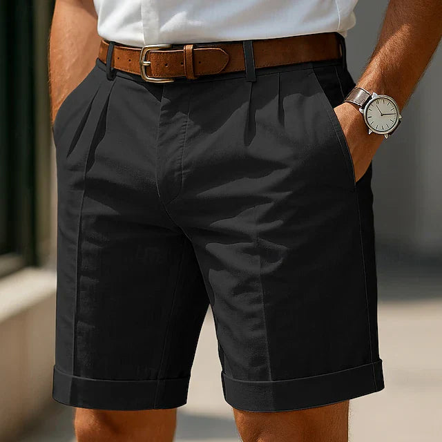 PLEATED SUMMER SHORTS