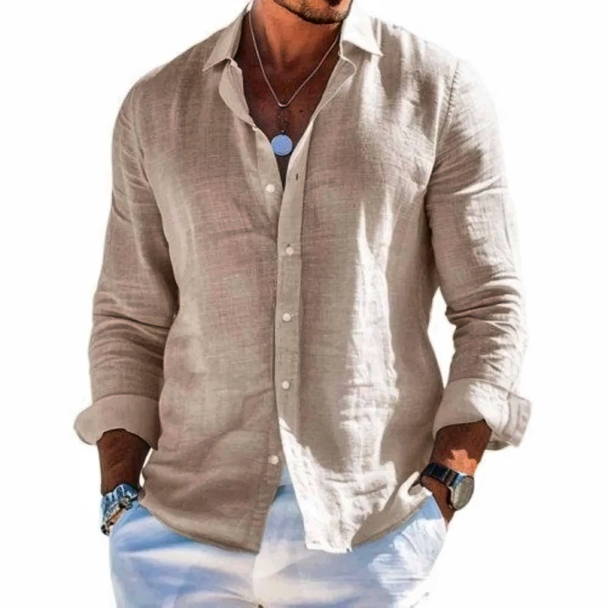 SUMMER LINEN SHIRT