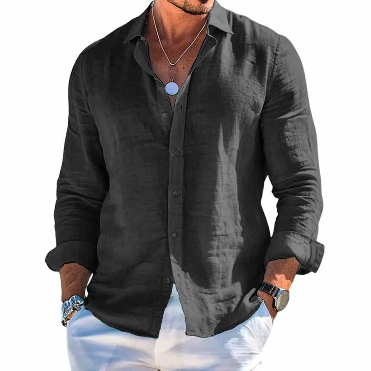 SUMMER LINEN SHIRT