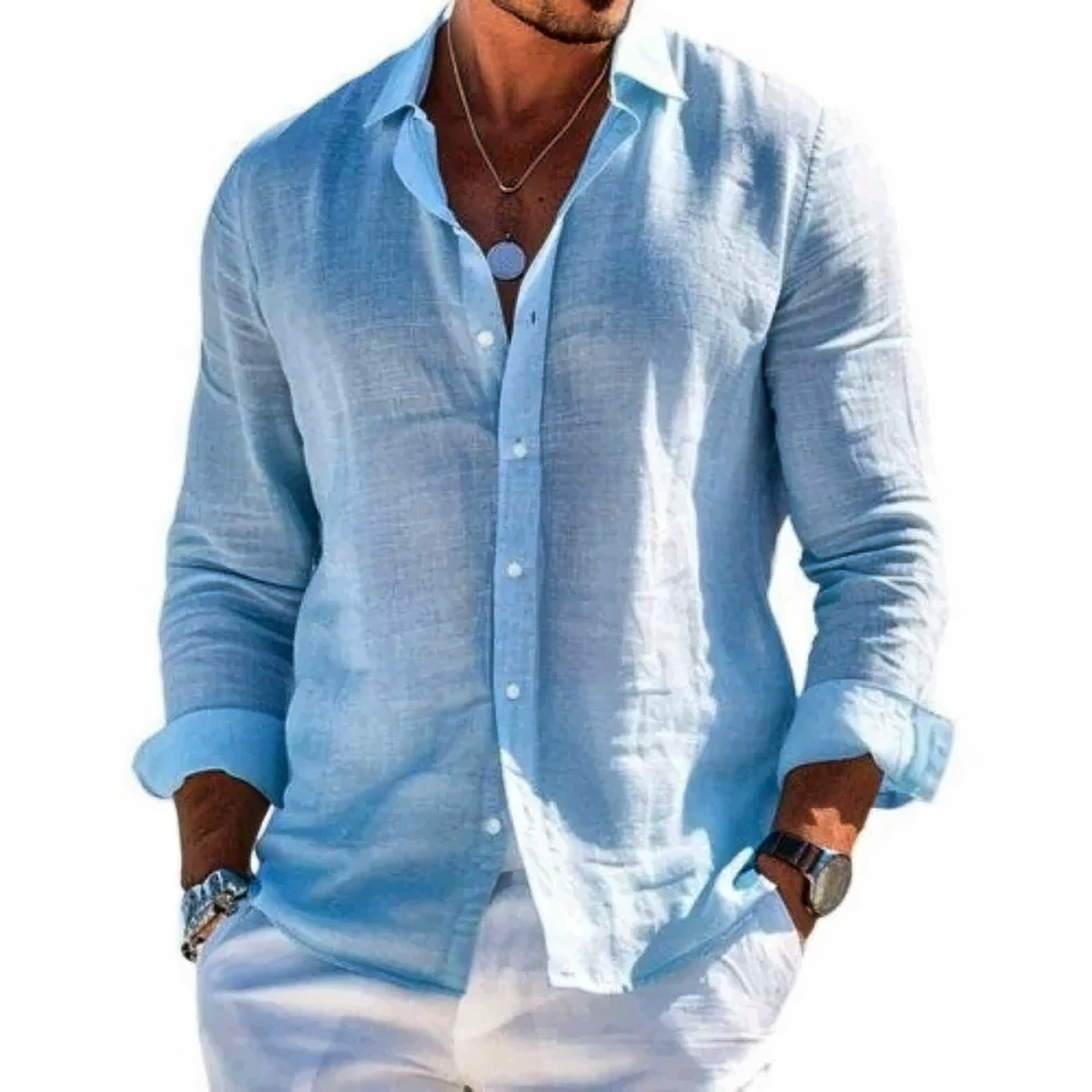 SUMMER LINEN SHIRT
