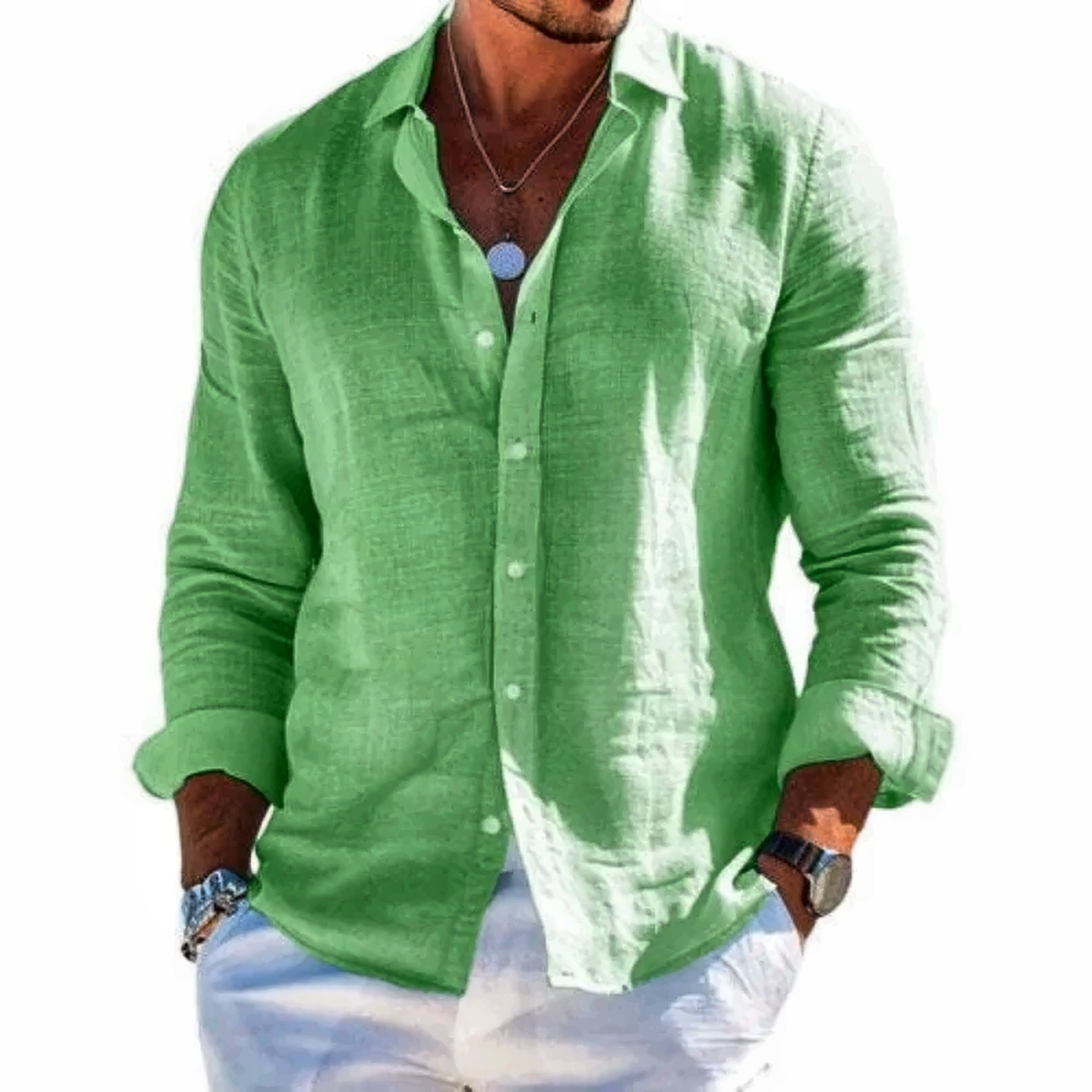 SUMMER LINEN SHIRT