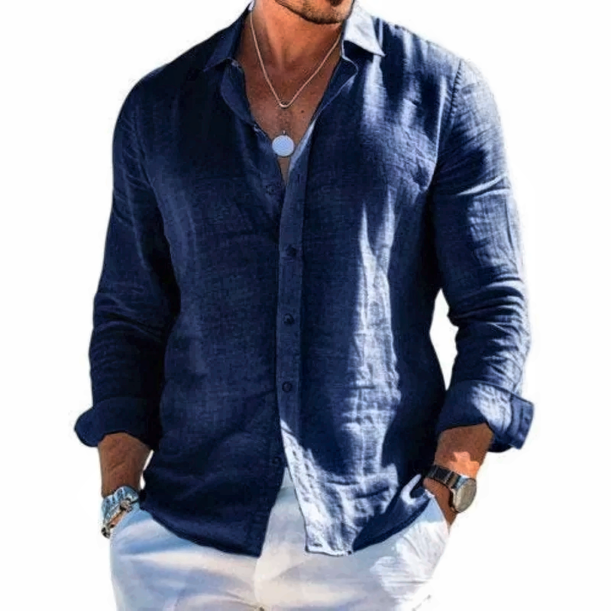 SUMMER LINEN SHIRT