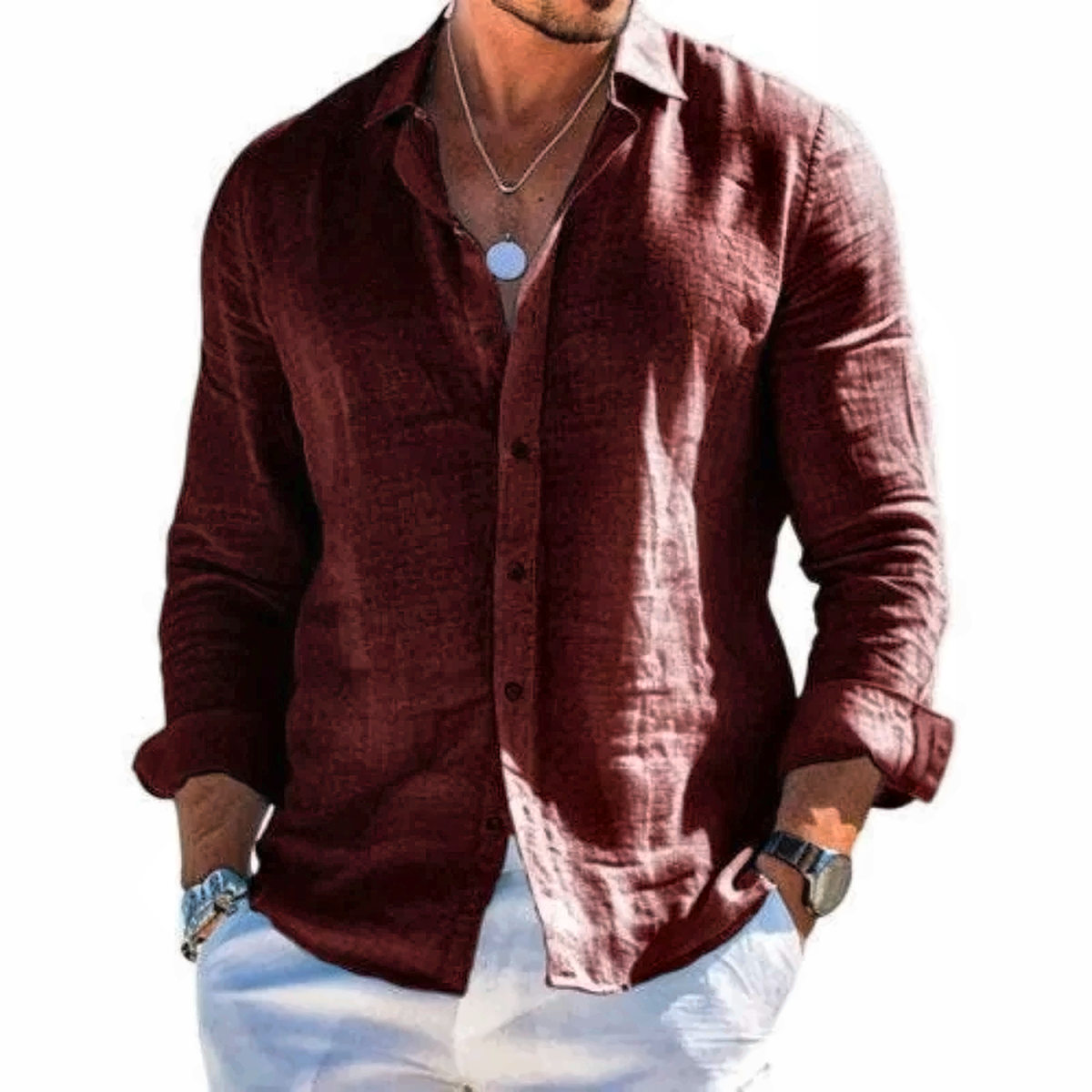 SUMMER LINEN SHIRT