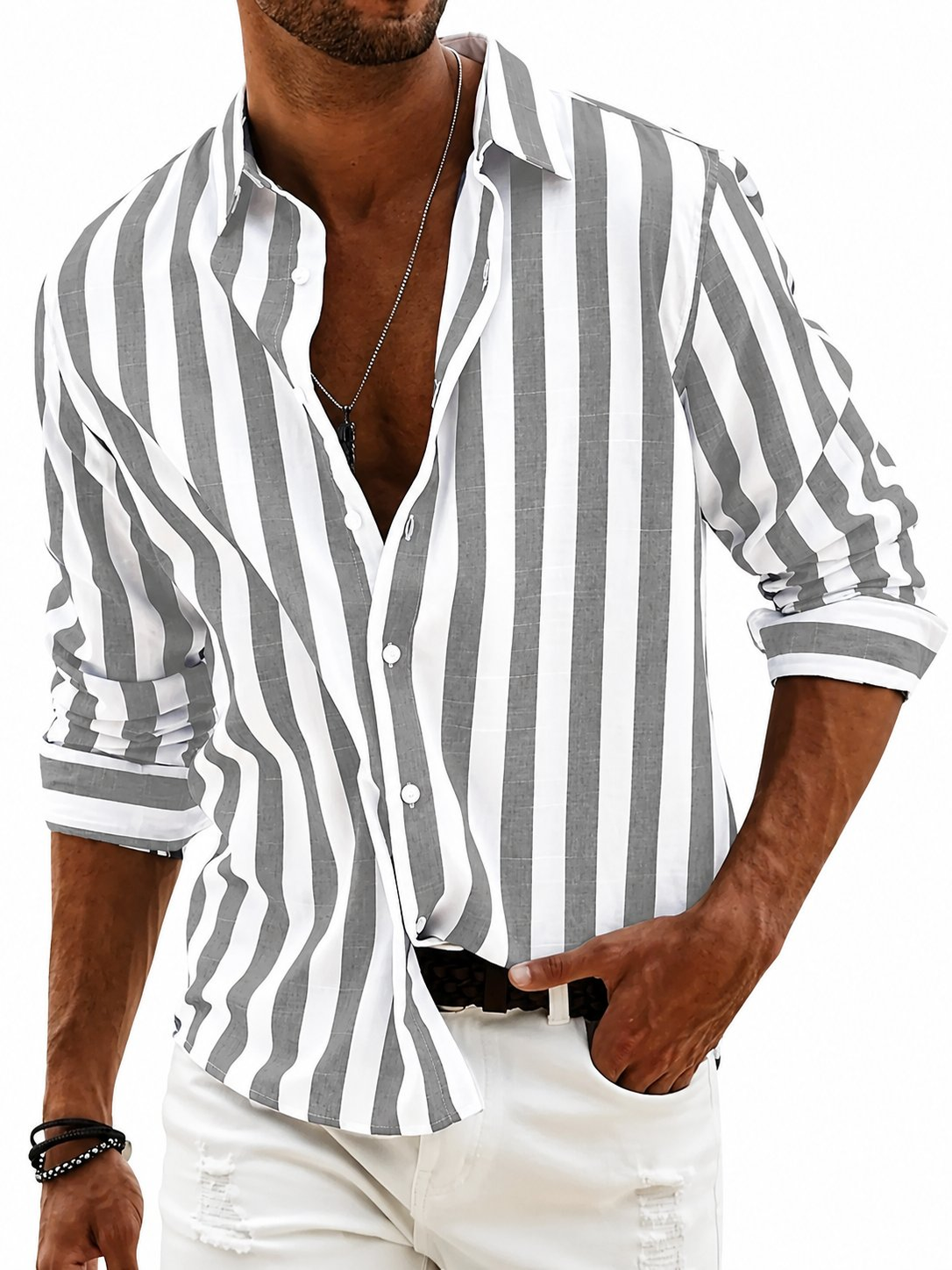 STRIPED SEASIDE SHIRT