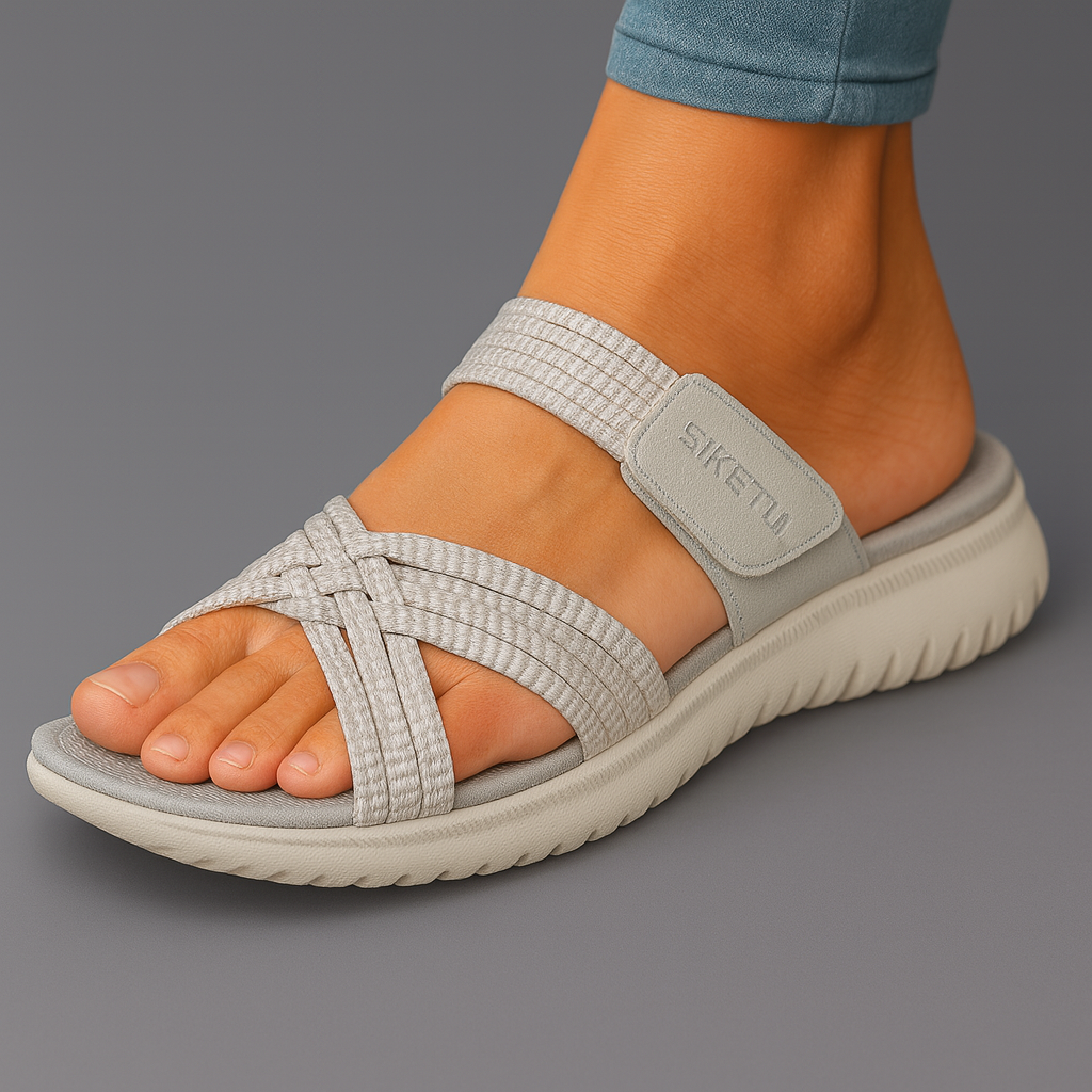 LINA SLIP-ON COMFORT SANDALS