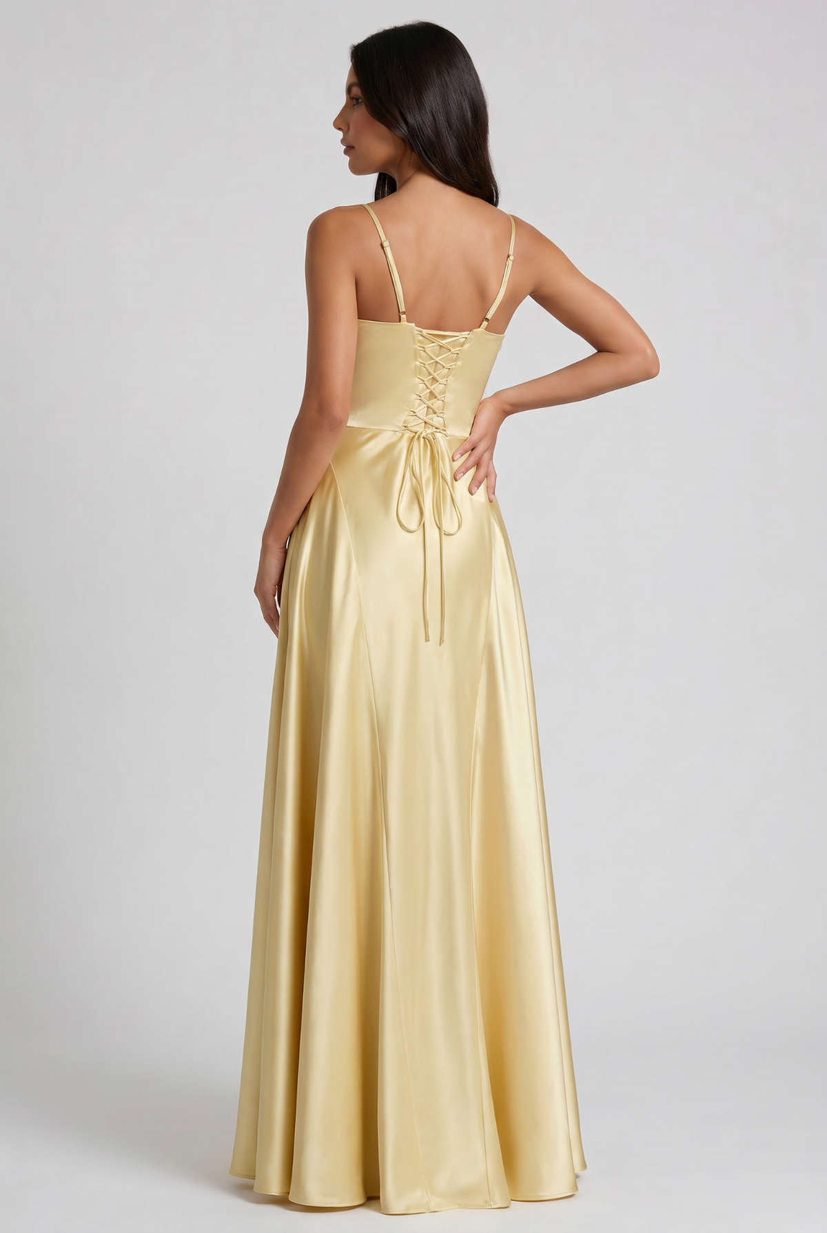 CORAINA CHAMPAGNE DRESS